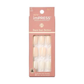 Kiss Products Bare But Better Press-on Fake Nails - All Natural