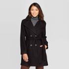 Women's Pea Coat - A New Day Black S, Women's,