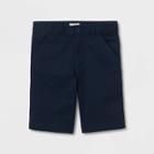 Boys' Regular Fit Flat Front Uniform Shorts - Cat & Jack Blue