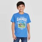 Petiteboys' Super Mario 'expert Gamer' Short Sleeve T-shirt - Blue