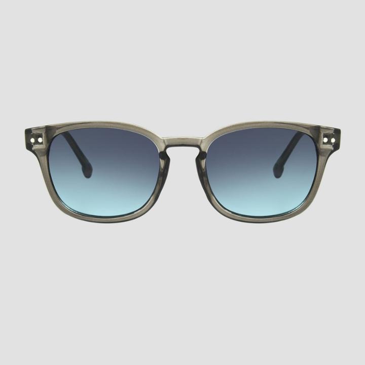 Men's Square Trend Sunglasses With Gradient Lenses - Original Use Gray