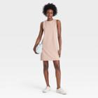 Women's Muscle Tank Dress - A New Day Taupe