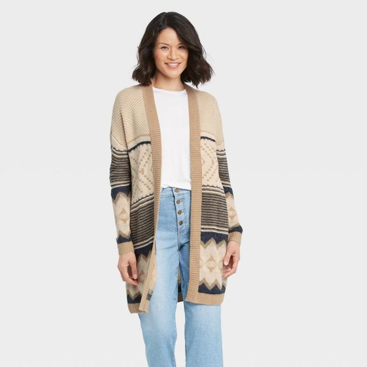 Women's Cardigan - Knox Rose S, Multicolor Naturals