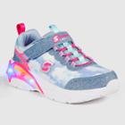 Girls' S Sport By Skechers Annalise Rainbow Shapes Print Apparel Sneakers - Blue