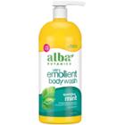 Alba Botanica Very Emollient Sparkling Mint Bath & Shower Gel - 32 Fl Oz