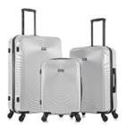 Dukap Inception Lightweight Hardside Checked Spinner Luggage Set