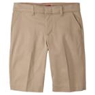 Dickies Little Girls' Classic Stretch Bermuda Shorts - Khaki (green)