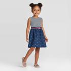 Toddler Girls' Flamingo Dress - Just One You Made By Carter's Navy
