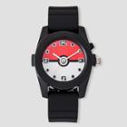 Nintendo Kids Pokemon Flashing Watch-black, Boy's, Black