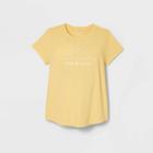 Isabel Maternity By Ingrid & Isabel Short Sleeve Scoop Neck You Are My Sunshine Mommy & Me Graphic T-shirt  Isabel By Ingrid & Isabel Yellow