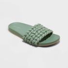Women's Renae Slide Sandals - Universal Thread Green