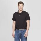Men's Regular Fit Short Sleeve Jersey Polo Shirt - Goodfellow & Co Black