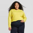 Women's Plus Size Crewneck Pullover Sweater - A New Day