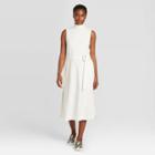 Women's Sleeveless Dress - Prologue White