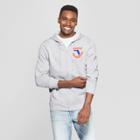 Men's State Of Mind Long Sleeve Full Zip Hooded Sweatshirt - Awake Gray