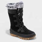Women's Cecily Wide Width Waterproof Winter Boots - All In Motion Black