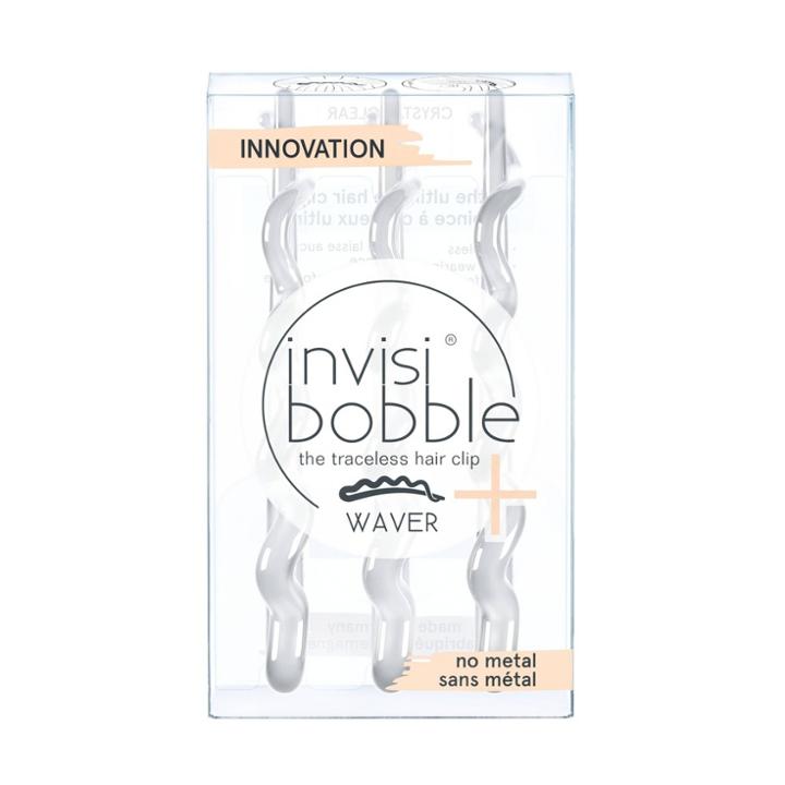 Invisibobble Traceless Waver Plus Hair Pins - Clear