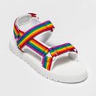 No Brand Pride Adult Adventure Sandals - White Xxs