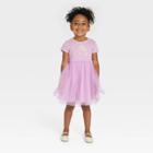 Toddler Girls' Disney Princess Printed Tutu Dress - Purple