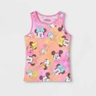 Girls' Disney Minnie And Daisy Tank Top - Pink