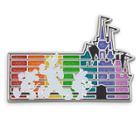 Kids' Disney Mickey Mouse Rainbow Castle Pin - Disney Store, One Color