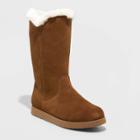 Women's Charleigh Wide Width Tall Shearling Style Boots - Universal Thread Brown