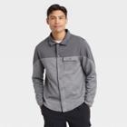 Men's Quilted Shirt Jacket - All In Motion Dark Gray Heather