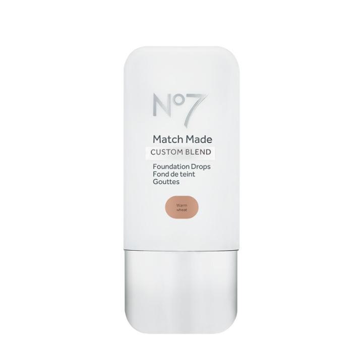 No7 Match Made Foundation Drops Warm Wheat