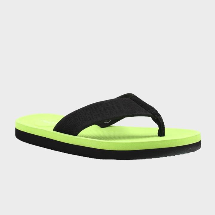 Big Boys' Espen Flip Flop Sandals - Cat & Jack Lime S, Size: