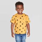Toddler Boys' Short Sleeve Mountain Pocket T-shirt - Art Class Gold