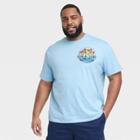 Men's Big & Tall Standard Fit Lightweight Crew Neck Short Sleeve T-shirt - Goodfellow & Co