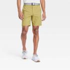 Men's Cargo Golf Shorts 8 - All In Motion Dusty Khaki 30, Dusty Green