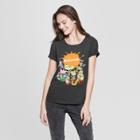 Women's Nickelodeon Short Sleeve Graphic T-shirt (juniors') Charcoal