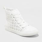 Girls' Hanna High Top Sneakers - Cat & Jack White