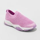 Toddler Girls' Aggy Athletic Sneakers - Cat & Jack Purple 5, Toddler Girl's