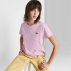 Women's Short Sleeve Boxy Baby T-shirt - Wild Fable Purple