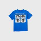 Boys' Bendy And The Ink Machine Short Sleeve Graphic T-shirt - Blue