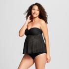 Target Maternity Crochet Flyaway Tankini - Isabel Maternity By Ingrid & Isabel Black