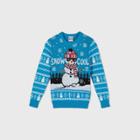 Well Worn Boys' 'snow Cool' Pullover Sweater - Blue