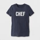 Shinsung Tongsang Women's Short Sleeve Chef Graphic T-shirt - Gray