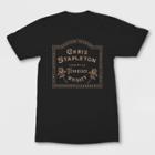 Merch Traffic Women's Chris Stapleton Short Sleeve Graphic T-shirt - Black