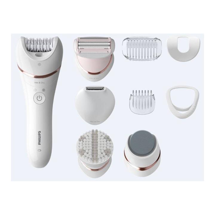 Philips Series 8000 Women's Rechargeable 5-in-1 Shaver, Trimmer, Pedicure And Exfoliator - Bre740/14