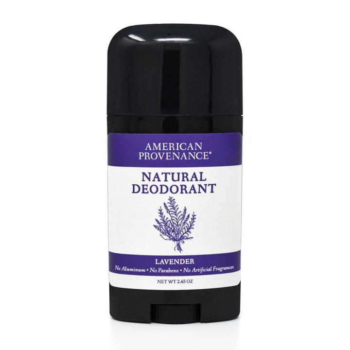 American Provenance Lavender Aluminum-free Natural Deodorant