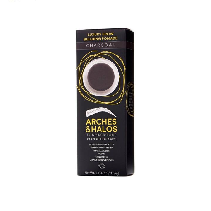 Arches & Halos Luxury Brow Building Pomade Charcoal (grey)
