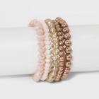 Blush And Mauve Pearl 5pc Beaded Bracelet - A New Day