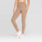 Women's Training High-waisted 7/8 Leggings 25 - C9 Champion Brown L,