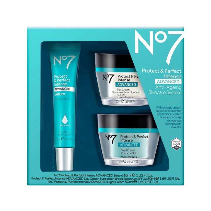 No7 Protect & Perfect Intense Advanced Skincare System, Women's