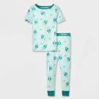 Toddler Girls' 2pc Earth Pajama Set - Cat & Jack
