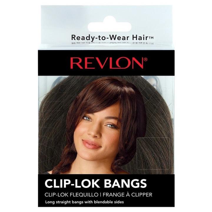 Revlon Ready-to-wear Hair Clip-lok Bangs -