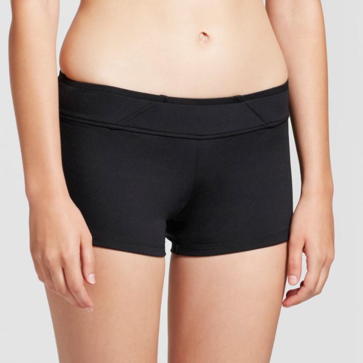 Women's Swim Shorts Bikini Bottom - Black - Xl - Mossimo, Black Espresso